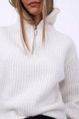 Herzensangelegenheit Half Zip Ermine