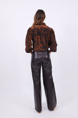 Dorothee Schumacher Lederhose Sleek Statement