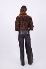 Dorothee Schumacher Lederhose Sleek Statement