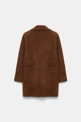 Dorothee Schumacher Jacke Fluffy Statement Coffee