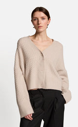 Iheart Strickjacke Nikolana Fog