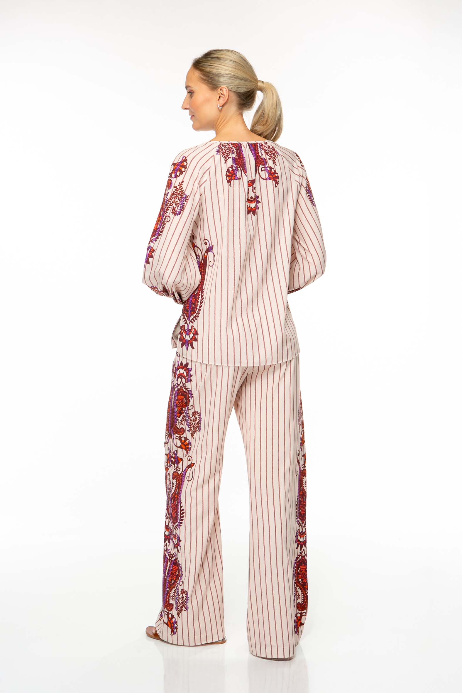 IVI Bluse Bamboo Paisley