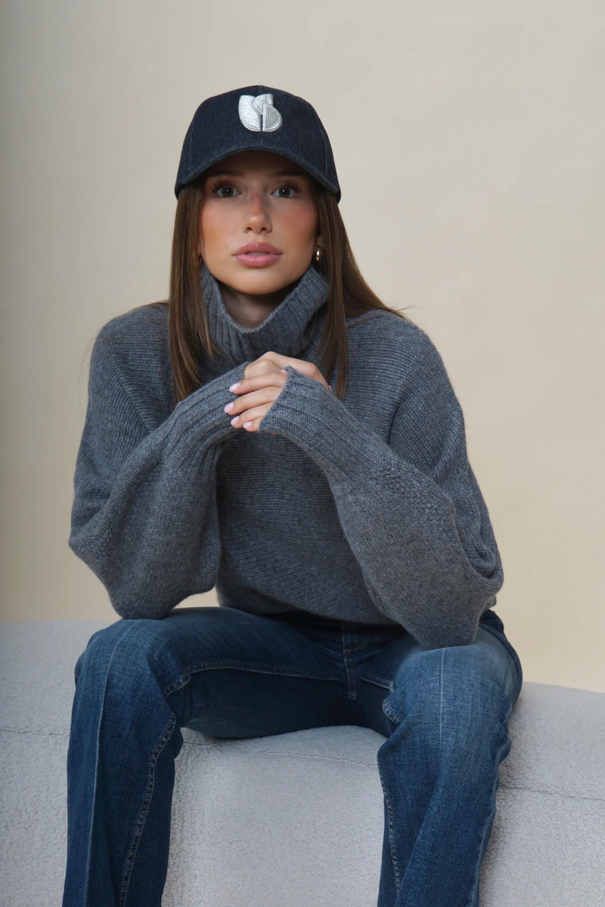 Ba&sh Cap Hana Denim