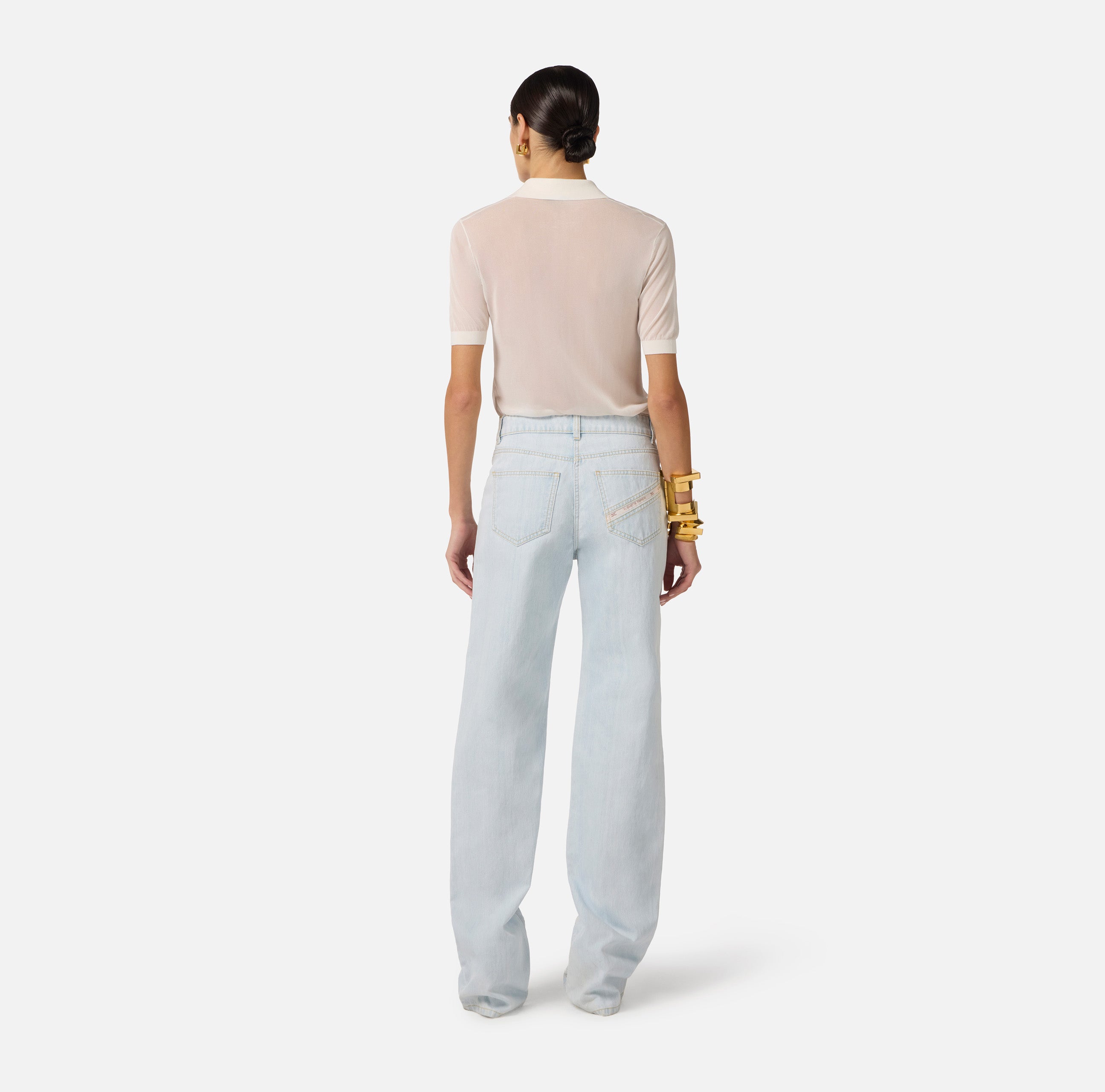 Elisabetta Franchi Jeans Palazzo