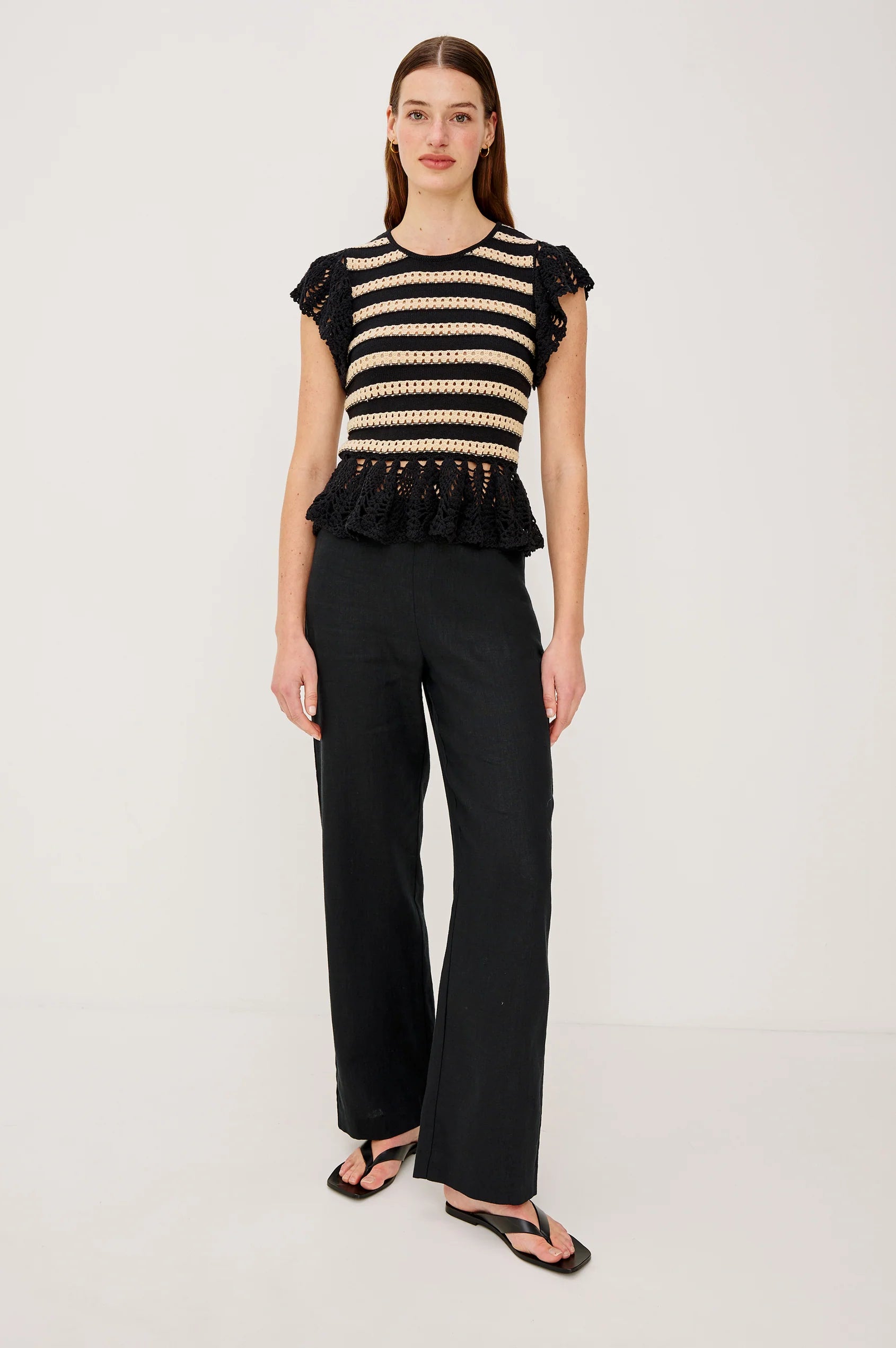 Rails Top Coen Black Oat
