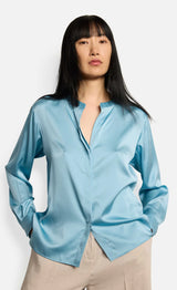 Kiefermann Bluse Tuija Retro Blue