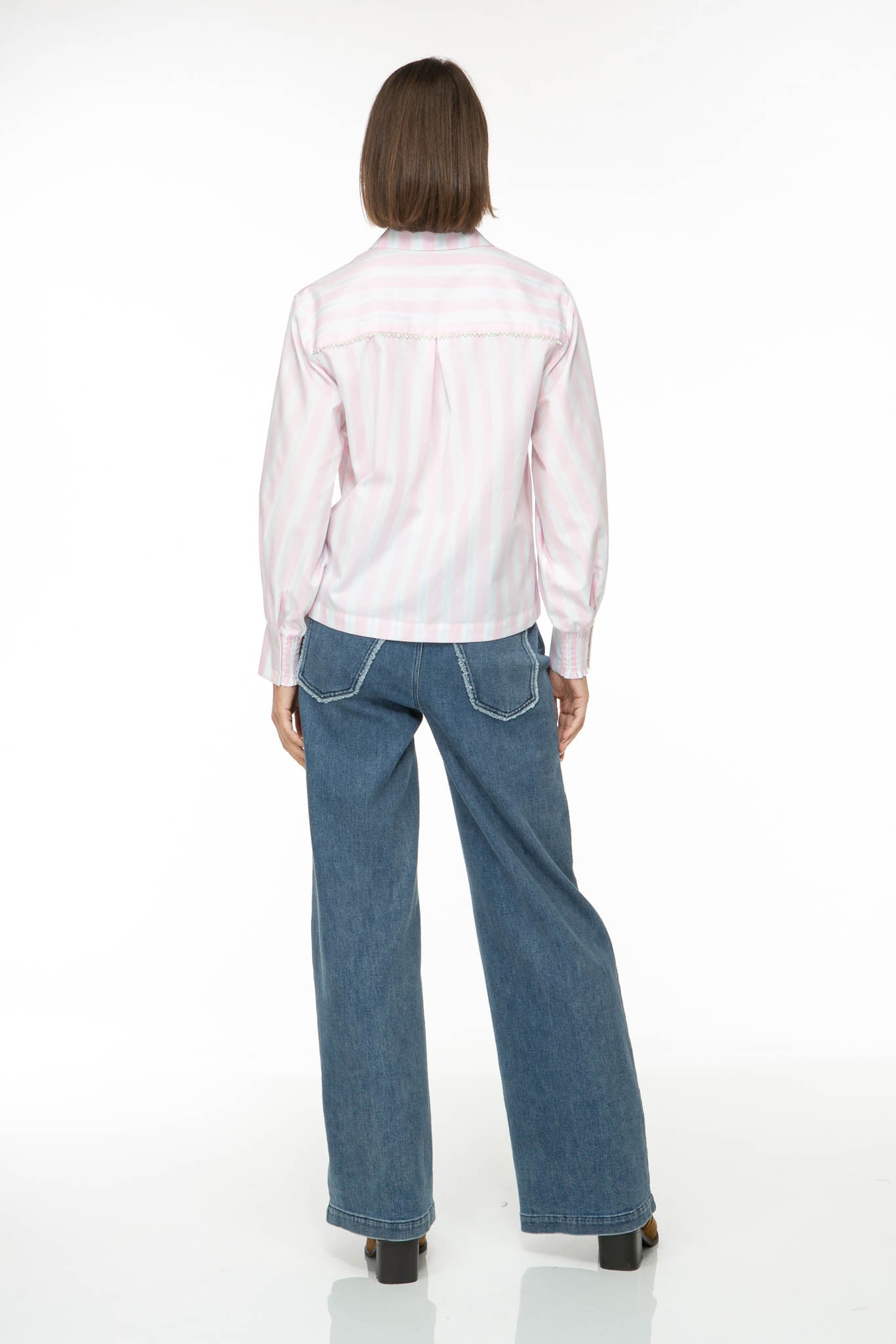 IVI Bluse Pastel Stripe
