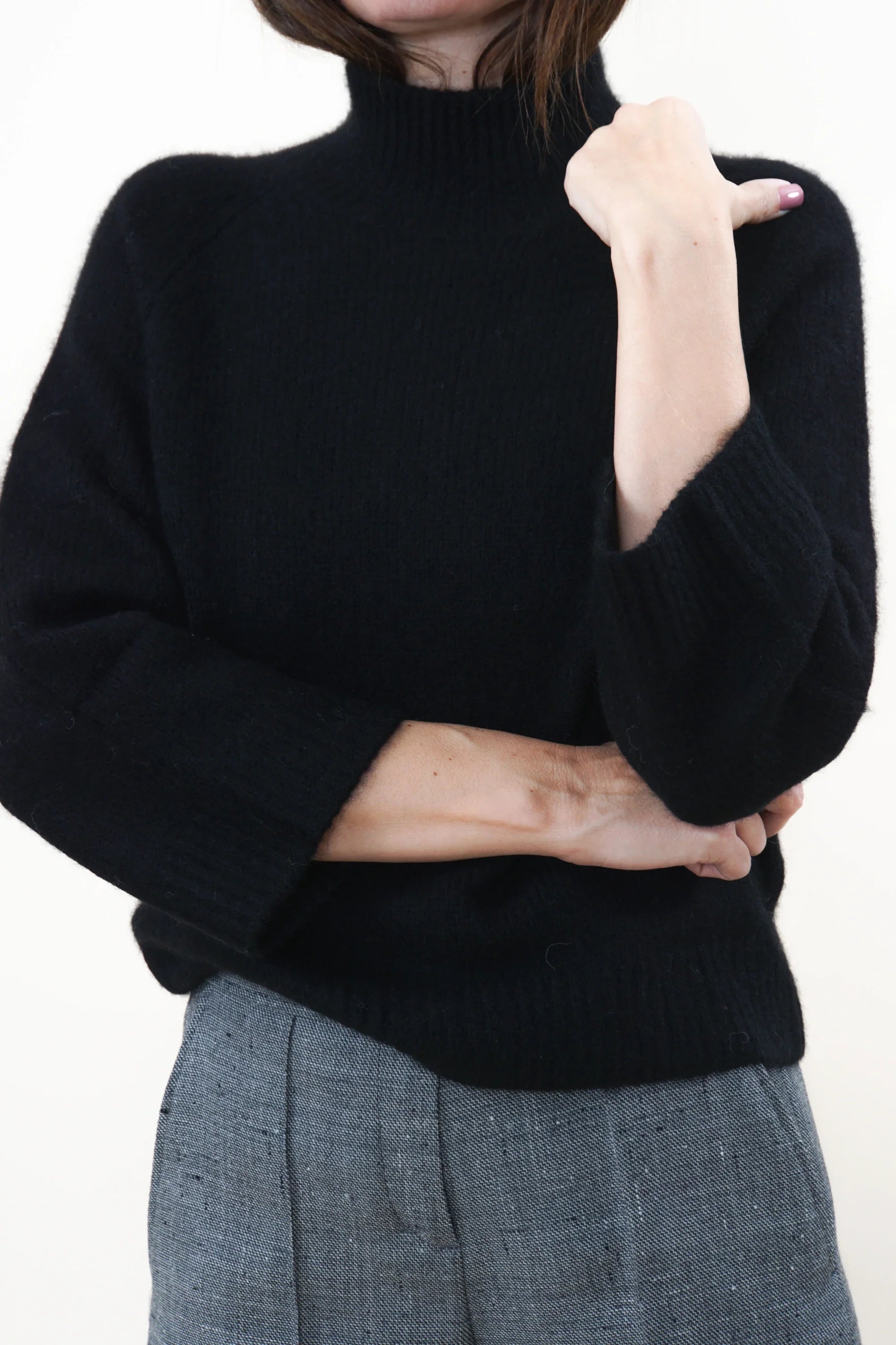 Herzens Pullover Knit black