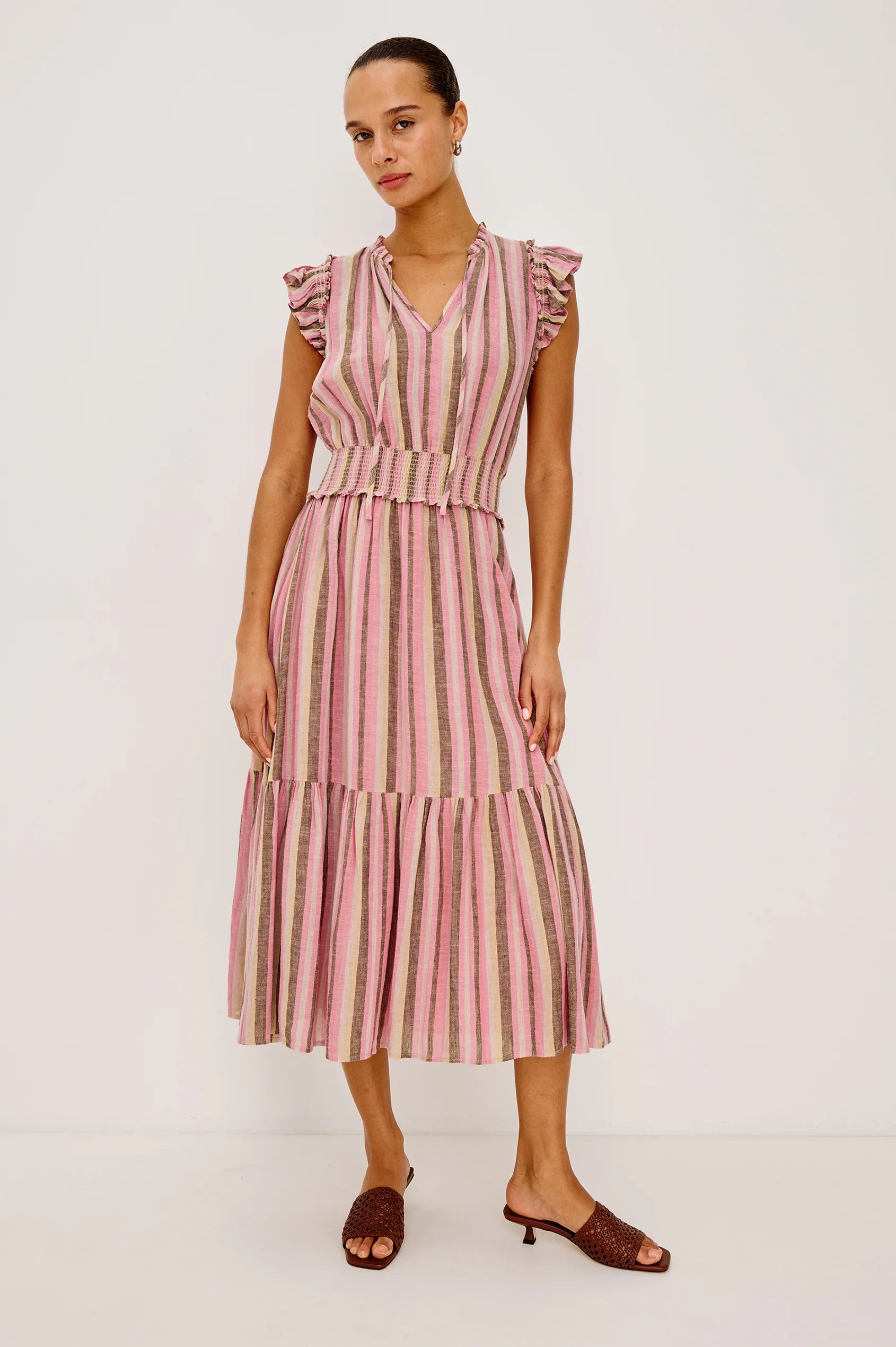 Rails Dress Garden Stripe