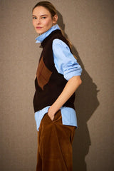 Be You Pullunder Argyle Cookie