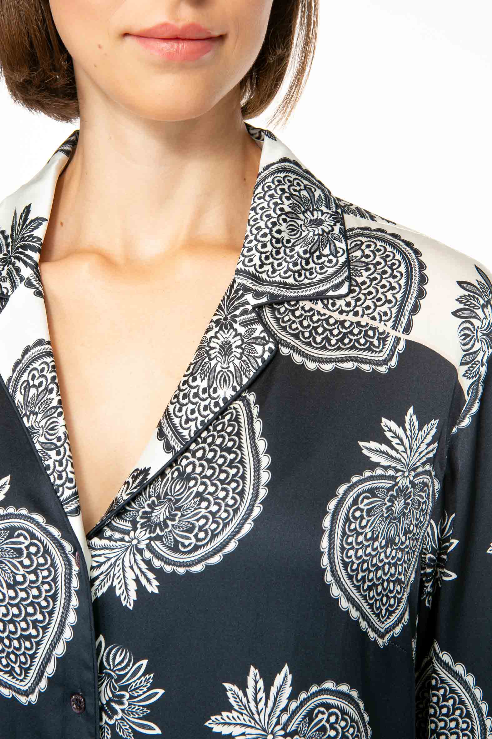 IVI Bluse Strawberry Midnight