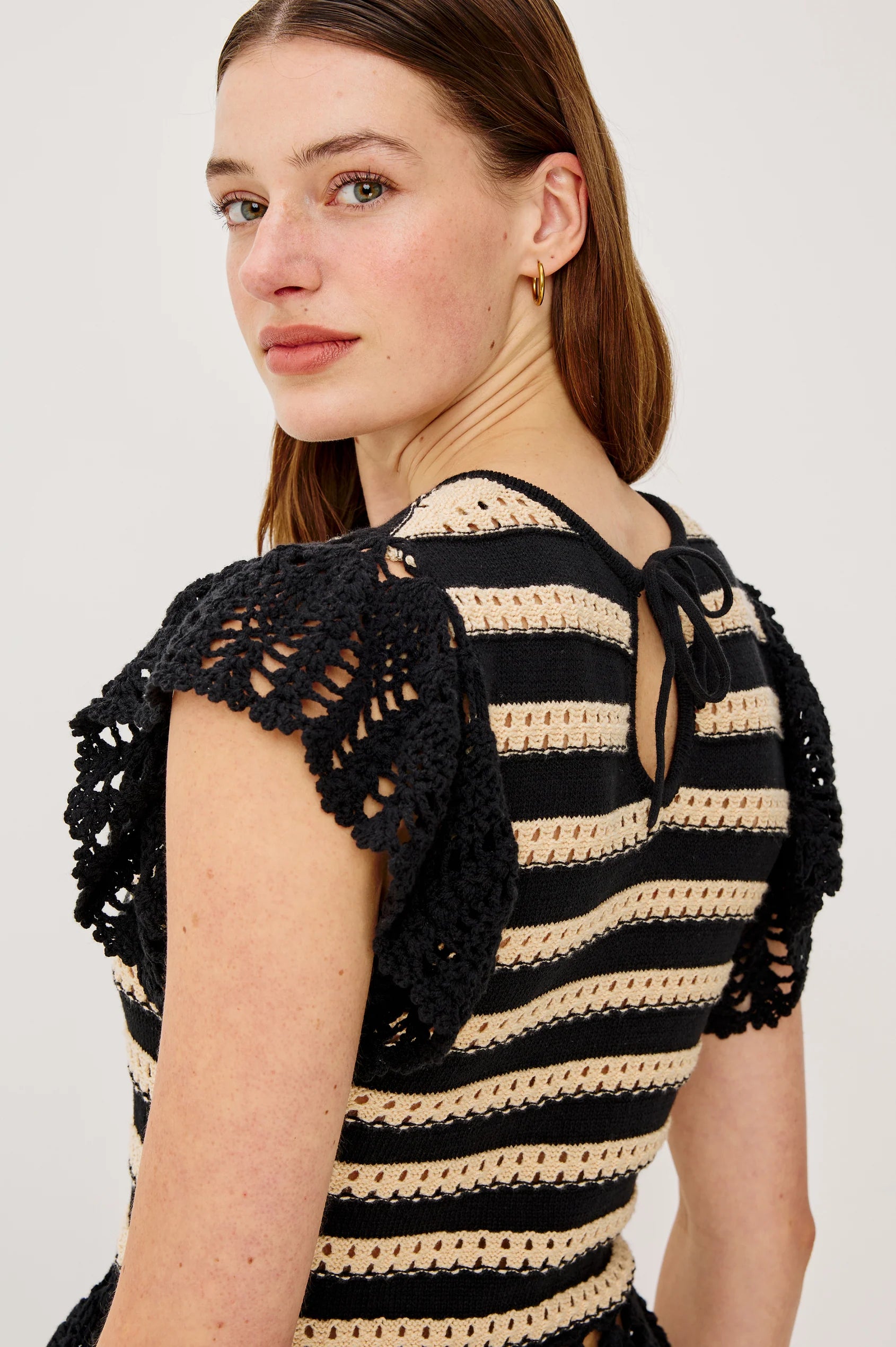 Rails Top Coen Black Oat