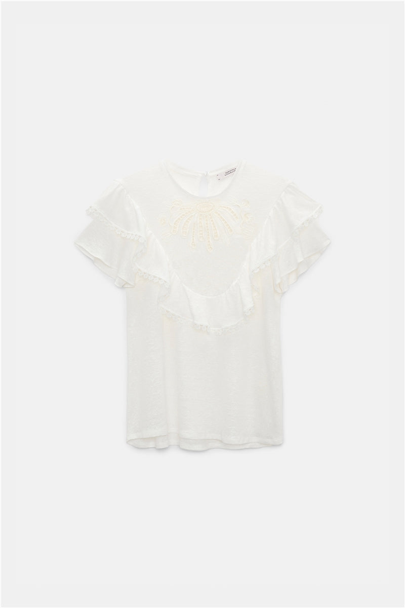 Dorothee Schumacher Top Natural Ease Camellia