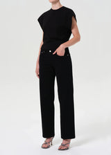 Agolde Tee Meg Black