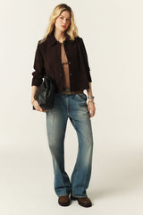 Ba&sh Jacke Milas Chocolate