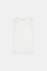 Closed Crewneck-Tank Ivory