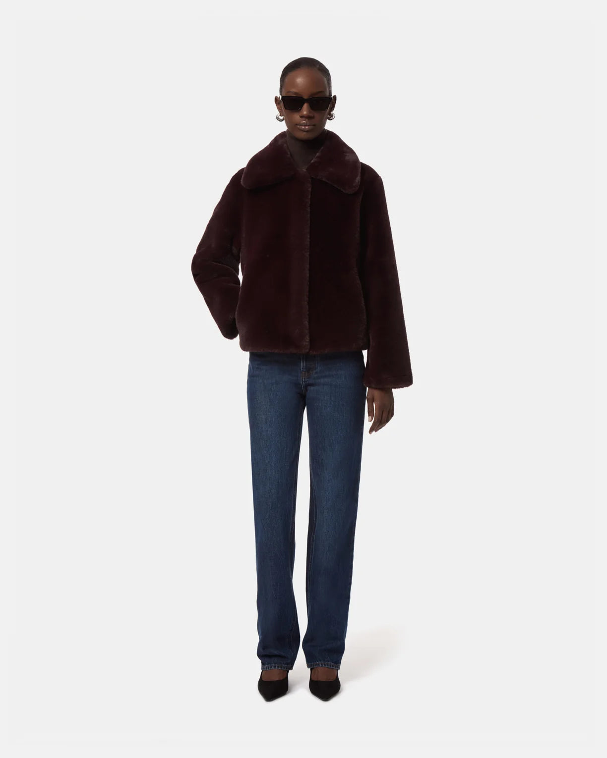 Apparis Jacket Elis Burgundy