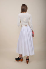 Elisabetta Franchi Rock mit Gürtel