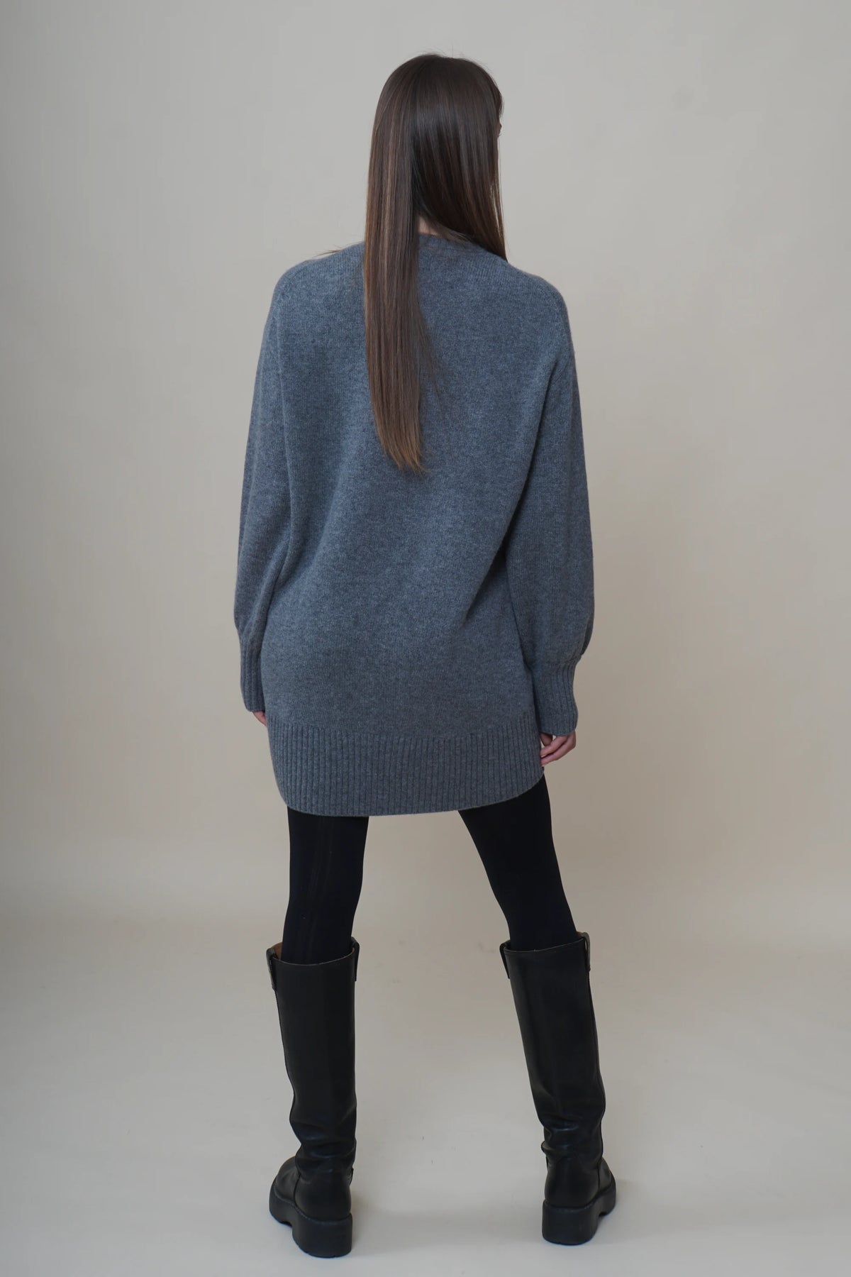 Alcidia Da Veiga Robe en maille Nele Pyrite