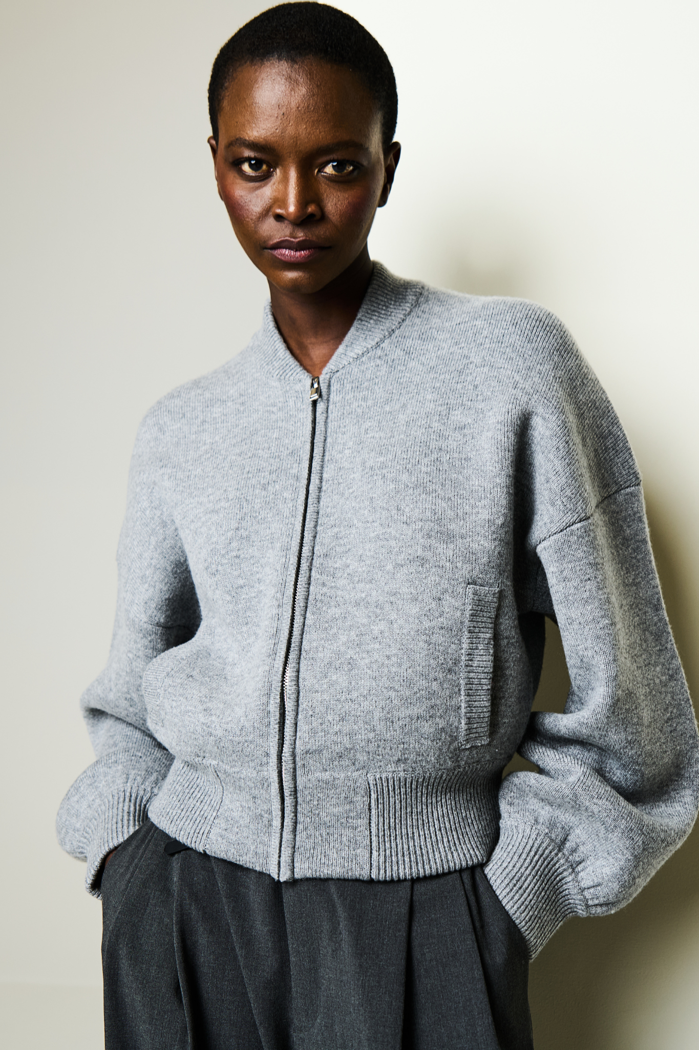 Herzens Strickjacke Liora Grey