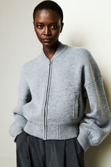 Herzensangelegenheit Strickjacke Liora grey