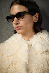 Liviana Conti Mantel Coco Fur