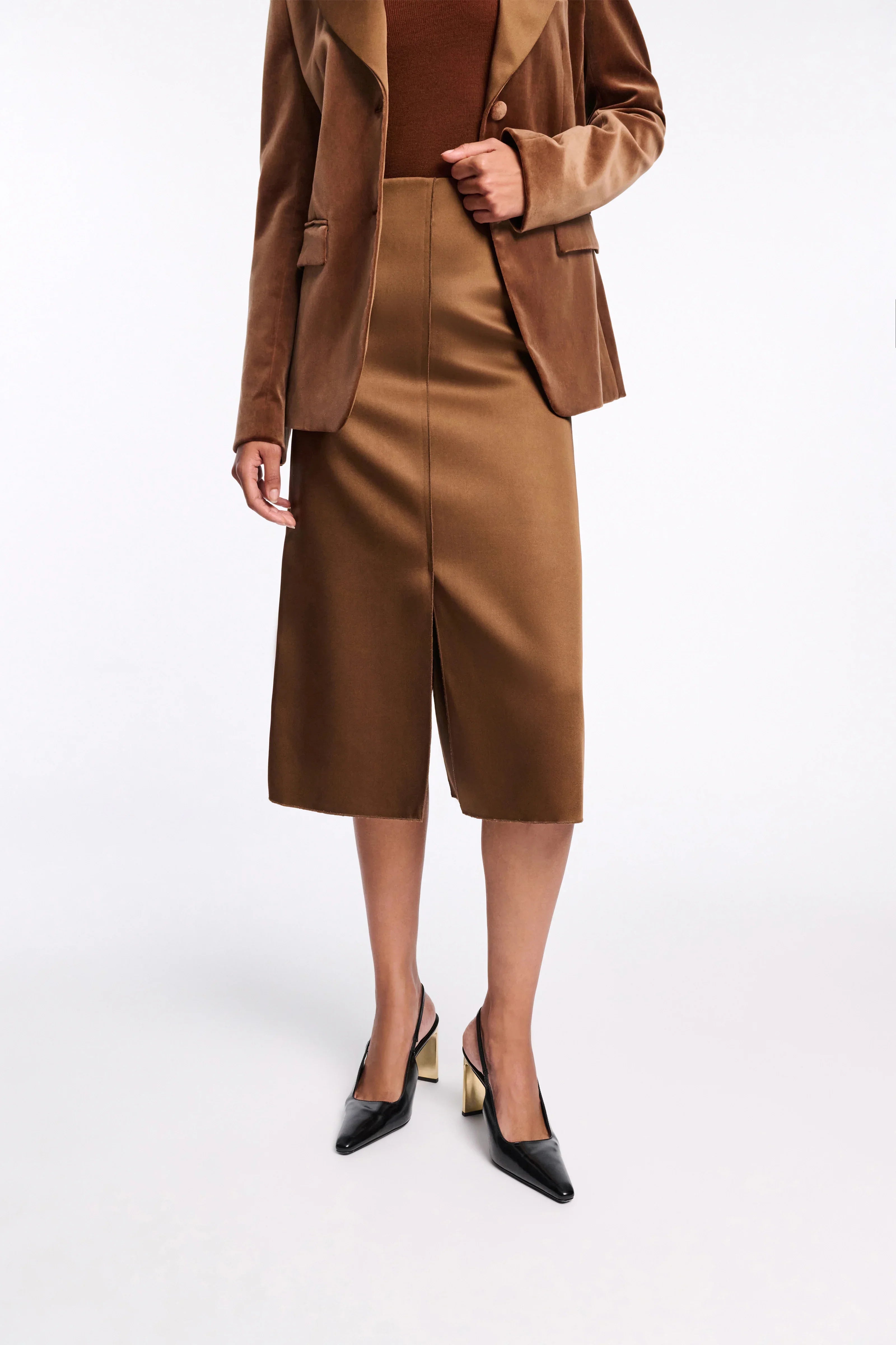 Dorothee Schumacher Rock Shiny Statement Terra