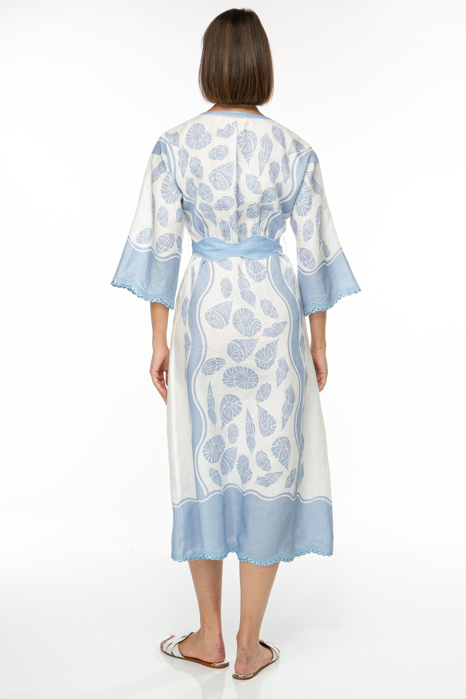 IVI Dress Fossil Shell Sky
