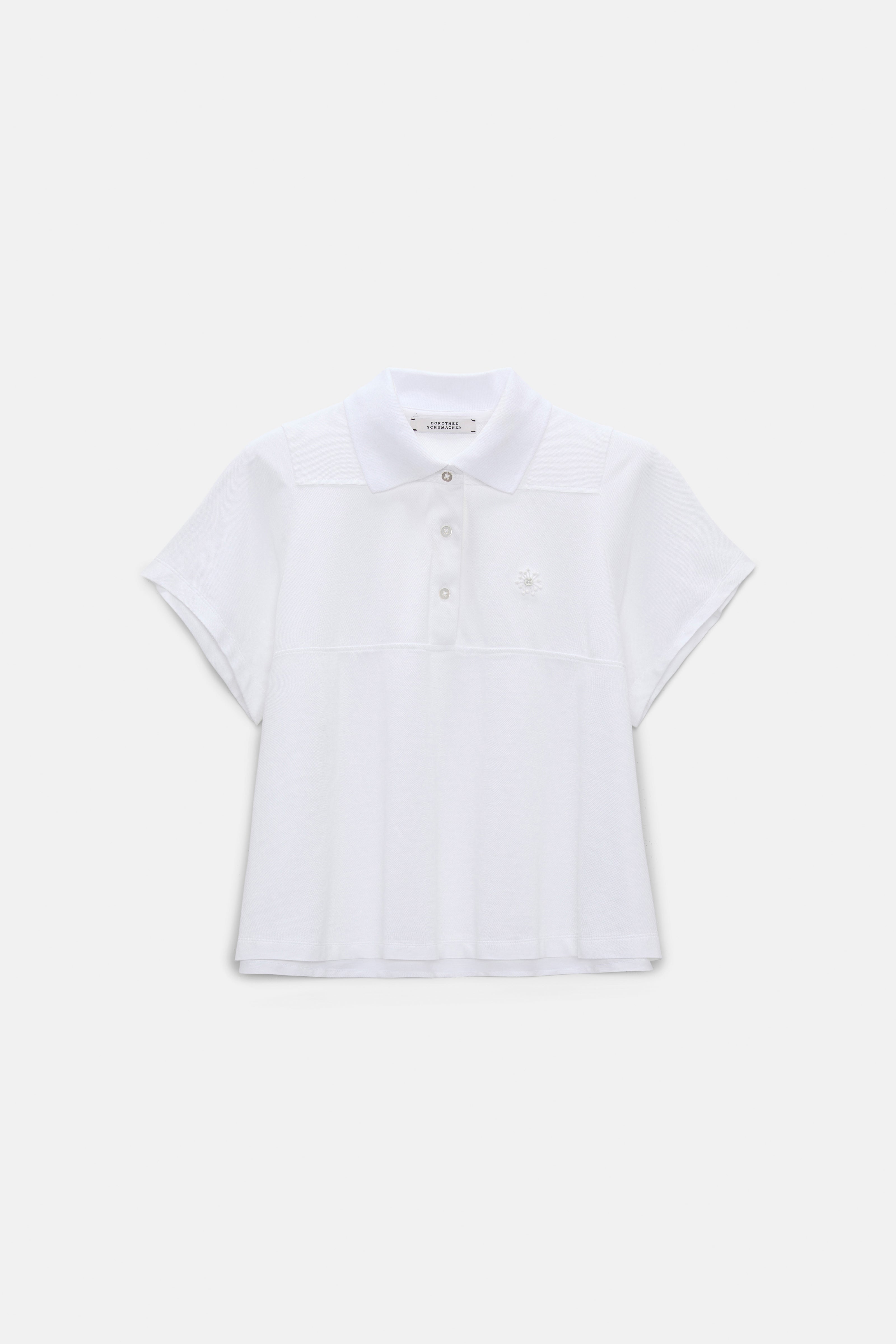 Dorothee Schumacher Polo Sporty Romance White