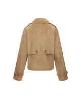 Urban Code Jacke Faux Suede Biscuit
