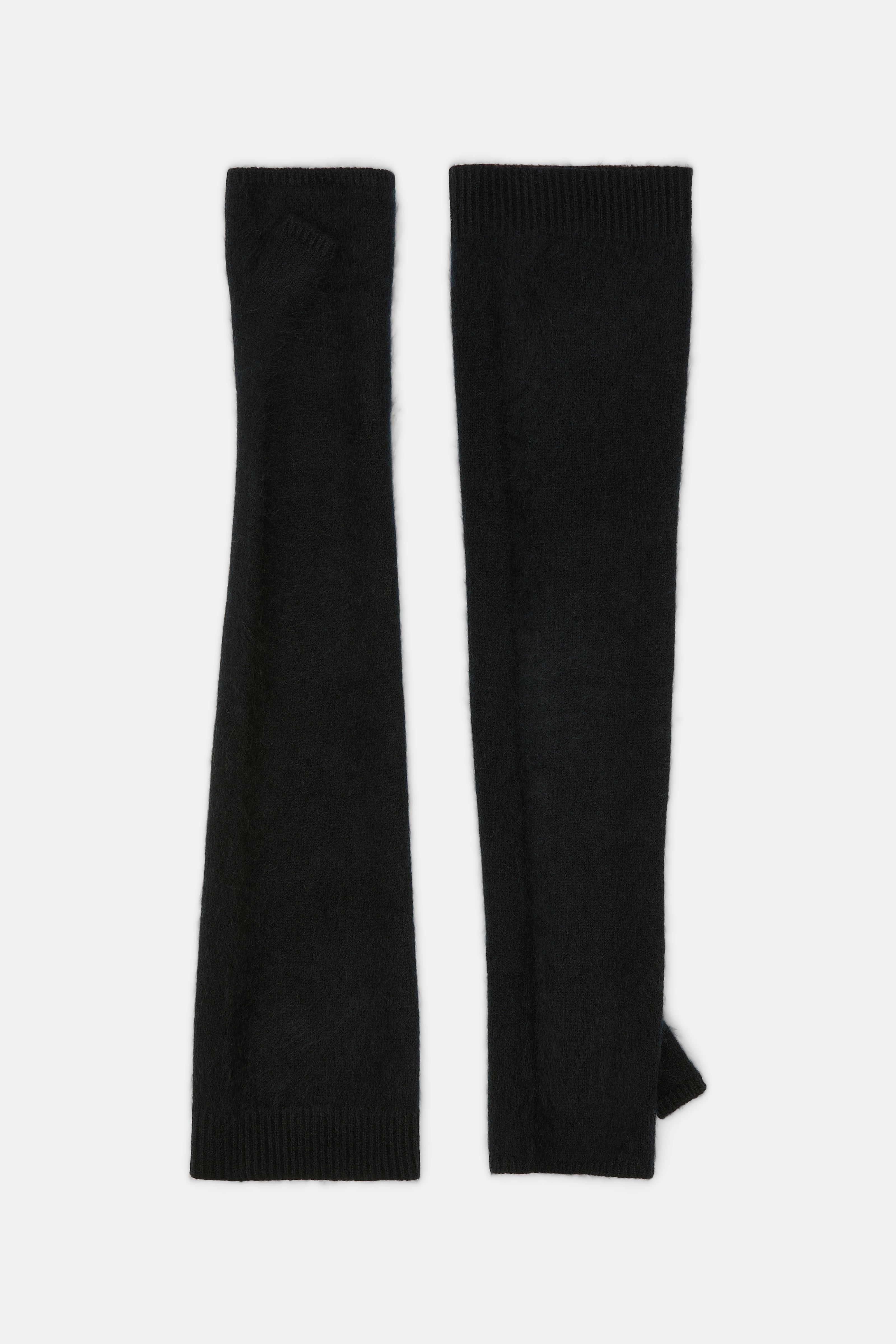 Dorothee Schumacher Handschuhe Fluffy Statement Black