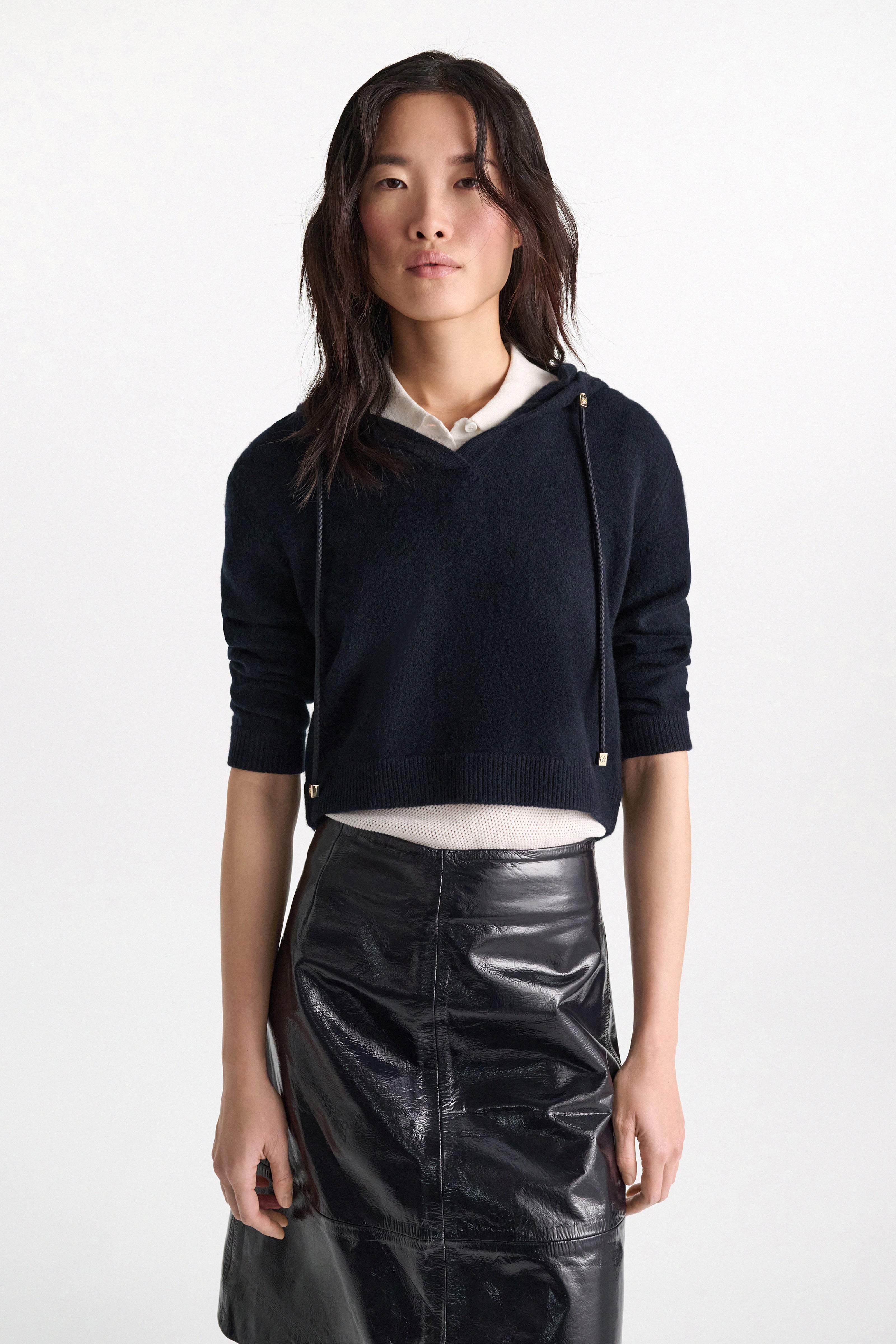 Dorothee Schumacher Pullover Modern Statements Navy
