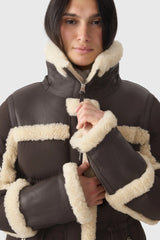 Mackage Parka Lilibeth Coffee