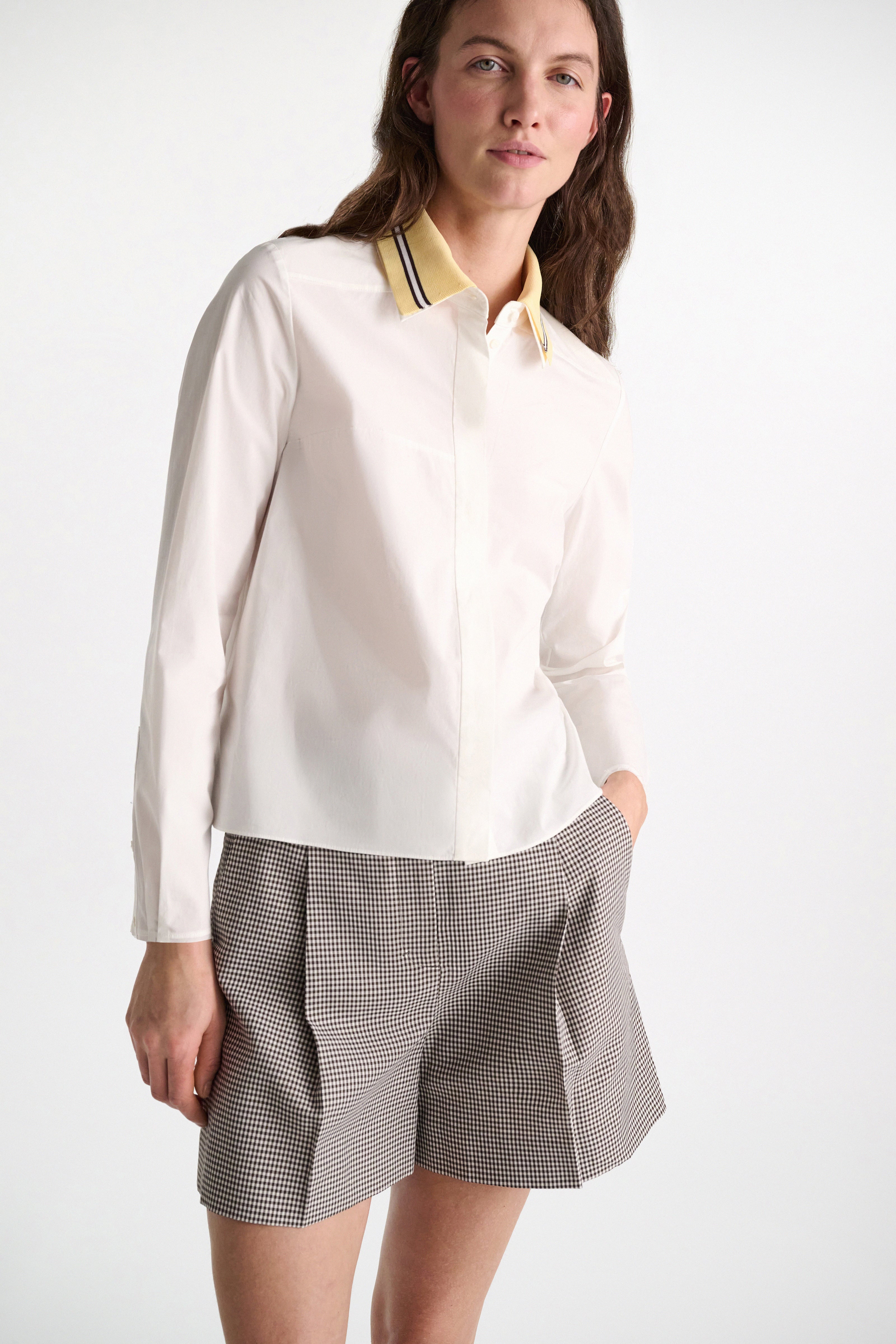 Dorothee Schumacher Bluse Poplin Power Lemon