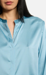 Kiefermann Bluse Tuija Retro Blue