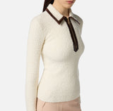Elisabetta Franchi Sweater Milk