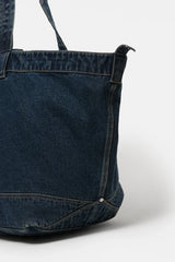 Closed Bag Denim Tote