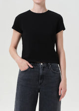 Agolde T-Shirt Adine Black