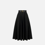 Elisabetta Franchi Rock mit Gürtel