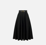 Elisabetta Franchi Rock mit Gürtel