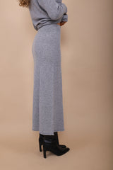 Vaniśe Strickrock grau