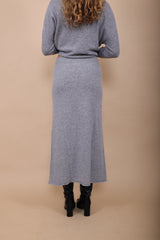 Vaniśe Strickrock grau