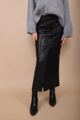 Dorothee Schumacher leather skirt