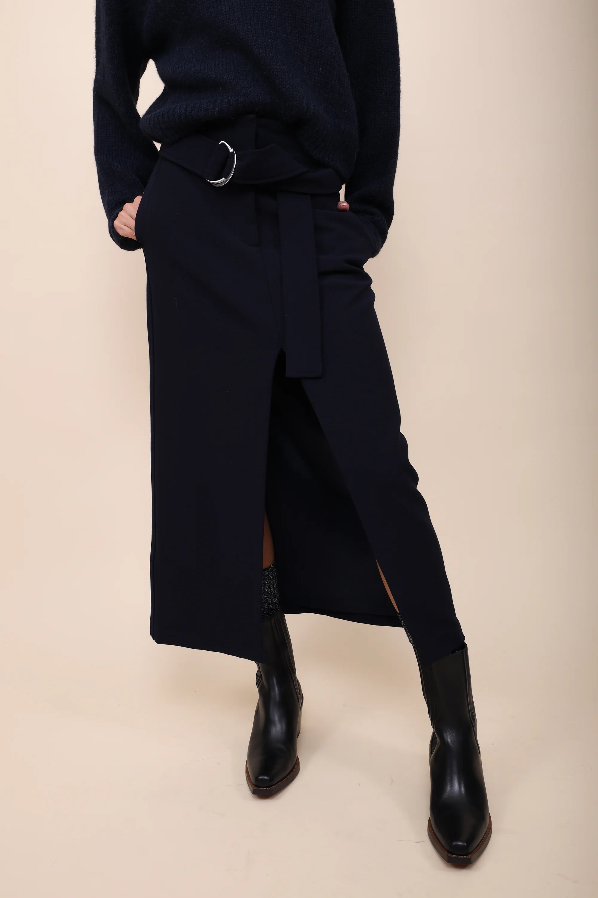 Liviana Conti skirt navy