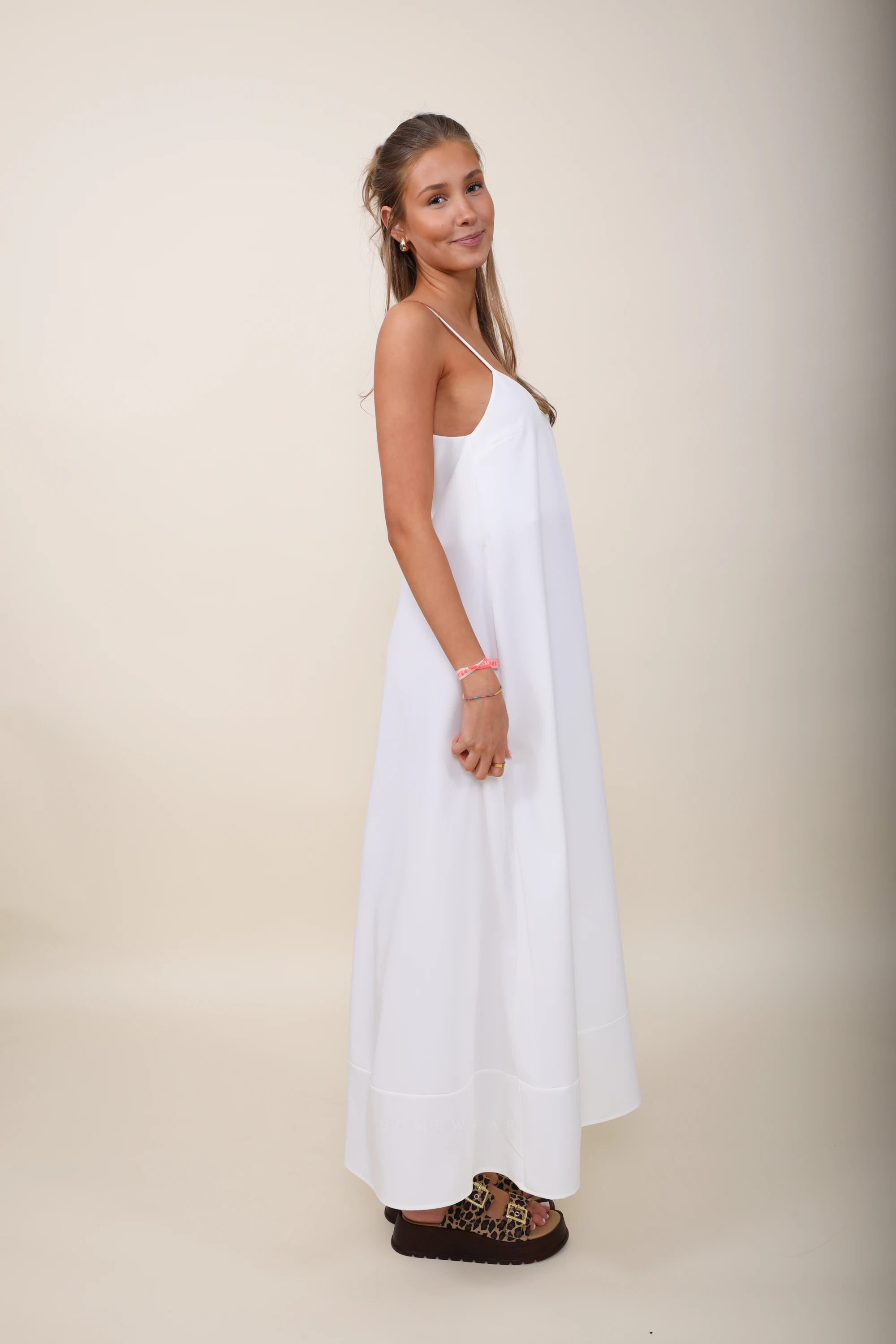Cruna Dress White