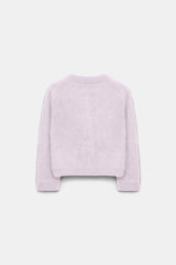 Dorothee Schumacher Cardigan Fluffy Statement Orchidee