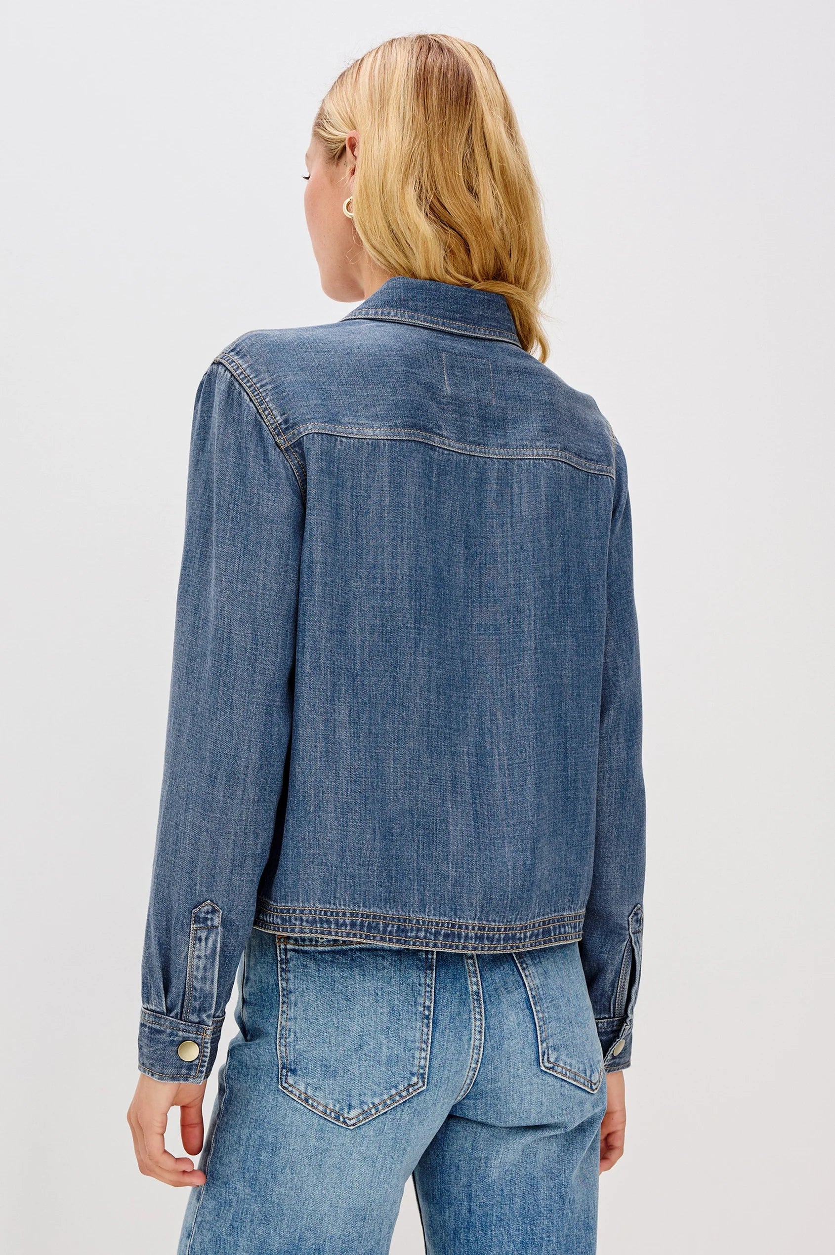 Rails Denim Shirt Ports