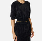 Elisabetta Franchi Kleid Strick mit Gürtel