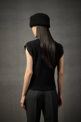 Liviana Conti Top Strick Nero