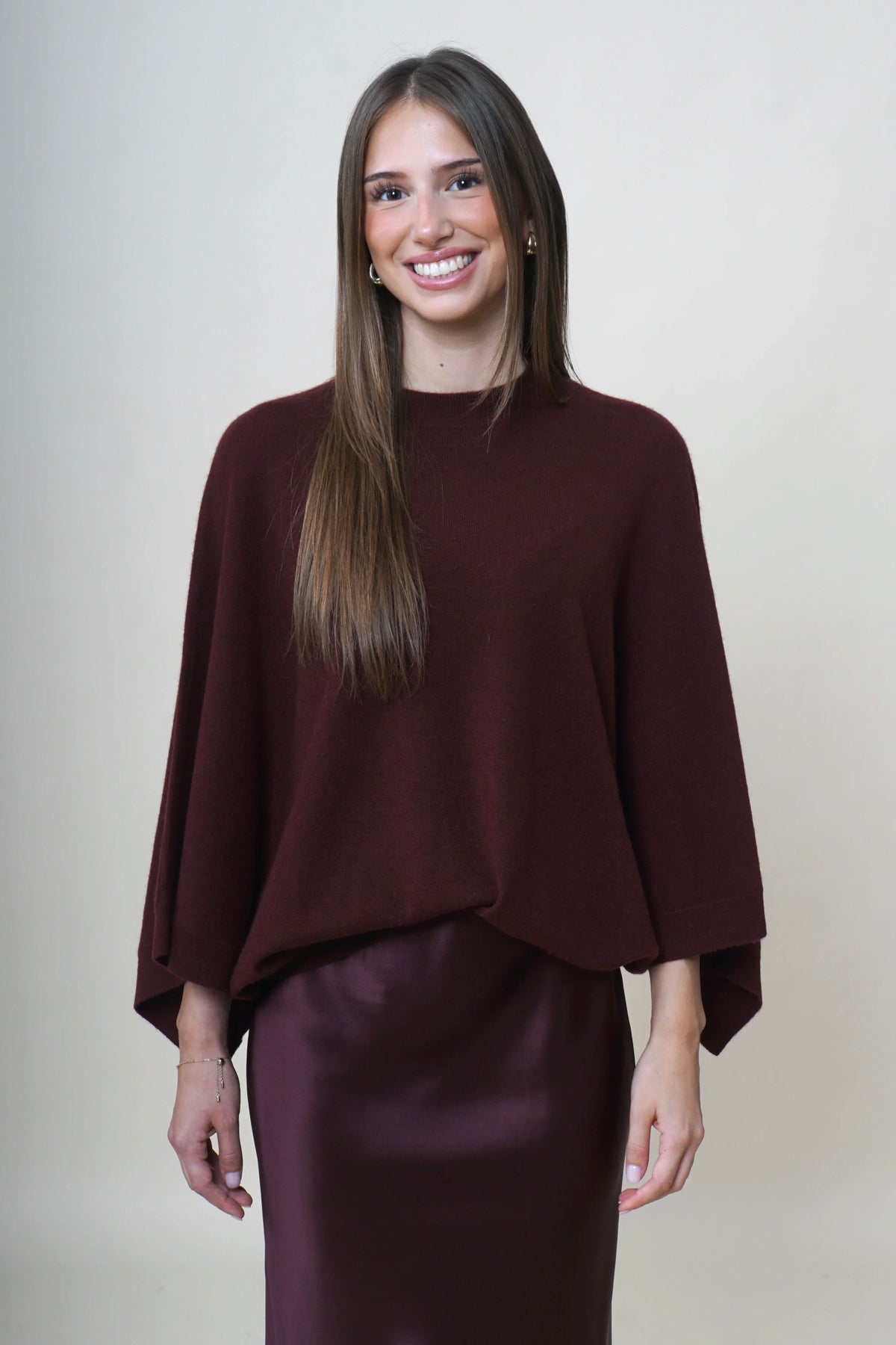 Herzens Pullover Kaja Burgundy